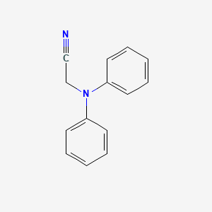 molecular formula C14H12N2 B15229287 2-(Diphenylamino)acetonitrile 