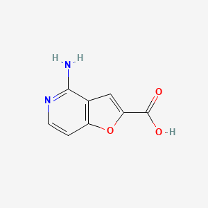 4-Aminofuro[3,2-c]pyridine-2-carboxylic acid