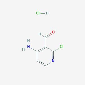 4-Amino-2-chloronicotinaldehyde hydrochloride