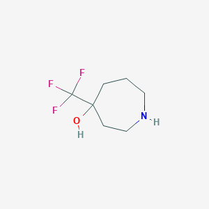 4-(Trifluoromethyl)azepan-4-ol