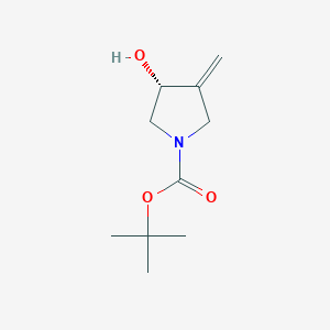 tert-Butyl (R)-3-hydroxy-4-methylenepyrrolidine-1-carboxylate