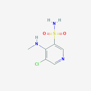 5-Chloro-4-(methylamino)pyridine-3-sulfonamide