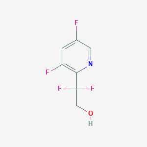 2-(3,5-Difluoropyridin-2-yl)-2,2-difluoroethan-1-ol