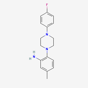 2-(4-(4-Fluorophenyl)piperazin-1-yl)-5-methylaniline