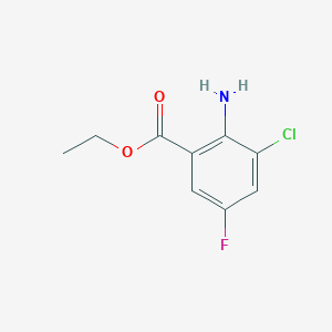 Ethyl 2-amino-3-chloro-5-fluorobenzoate