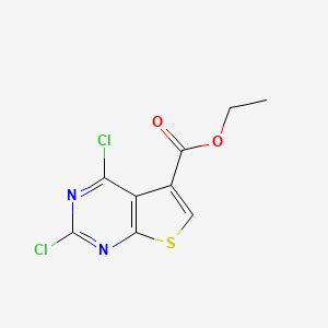 Ethyl2,4-dichlorothieno[2,3-d]pyrimidine-5-carboxylate