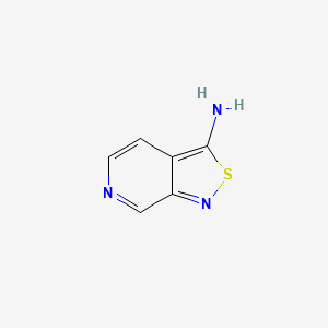 Isothiazolo[3,4-c]pyridin-3-amine