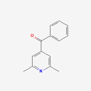 (2,6-Dimethylpyridin-4-yl)(phenyl)methanone