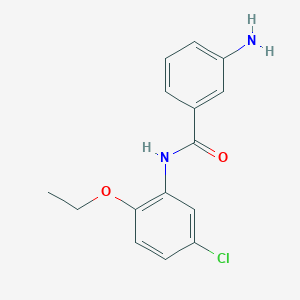 3-amino-N-(5-chloro-2-ethoxyphenyl)benzamide