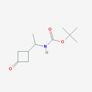 tert-Butyl(1-(3-oxocyclobutyl)ethyl)carbamate