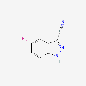 5-Fluoro-1H-indazole-3-carbonitrile