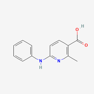 2-Methyl-6-(phenylamino)nicotinic acid