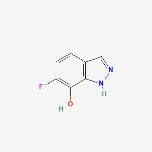 6-fluoro-1H-indazol-7-ol