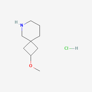 2-Methoxy-6-azaspiro[3.5]nonanehydrochloride