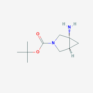 tert-Butyl(1R,5S)-1-amino-3-azabicyclo[3.1.0]hexane-3-carboxylate