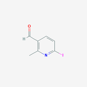 6-Iodo-2-methylnicotinaldehyde