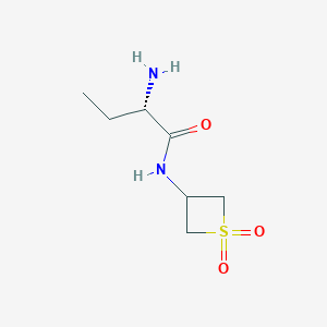 (S)-2-Amino-N-(1,1-dioxidothietan-3-yl)butanamide