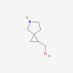 molecular formula C7H13NO B15230244 (5-Azaspiro[2.4]heptan-1-yl)methanol 