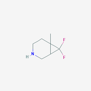 7,7-Difluoro-6-methyl-3-azabicyclo[4.1.0]heptane