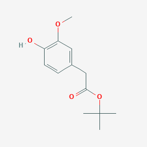 Tert-butyl 2-(4-hydroxy-3-methoxyphenyl)acetate