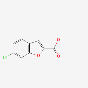 tert-Butyl 6-chlorobenzofuran-2-carboxylate