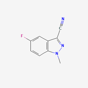 5-fluoro-1-methyl-1H-indazole-3-carbonitrile