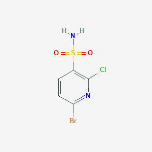 6-Bromo-2-chloropyridine-3-sulfonamide