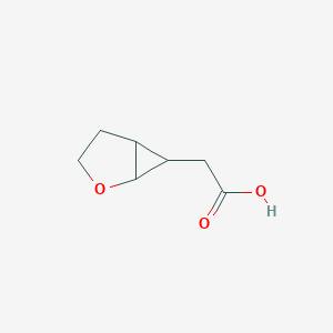 2-(2-oxabicyclo[3.1.0]hexan-6-yl)acetic acid