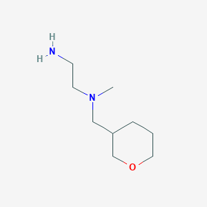 N1-Methyl-N1-((tetrahydro-2H-pyran-3-yl)methyl)ethane-1,2-diamine