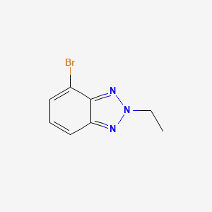 4-Bromo-2-ethyl-2H-benzo[d][1,2,3]triazole