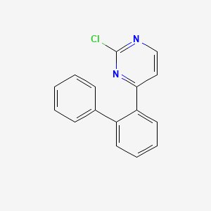 4-([1,1'-Biphenyl]-2-yl)-2-chloropyrimidine