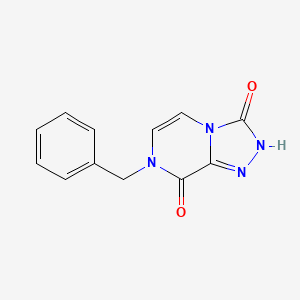 7-Benzyl-[1,2,4]triazolo[4,3-a]pyrazine-3,8(2H,7H)-dione