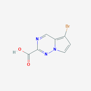 5-Bromopyrrolo[2,1-f][1,2,4]triazine-2-carboxylicacid