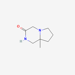 8a-methylhexahydropyrrolo[1,2-a]pyrazin-3(4H)-one