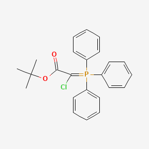 tert-Butyl 2-chloro-2-(triphenylphosphoranylidene)acetate