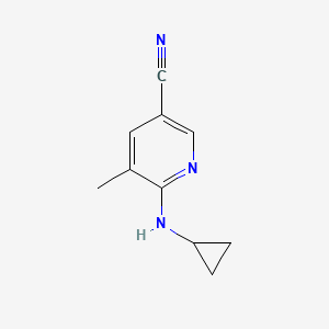 6-(Cyclopropylamino)-5-methylnicotinonitrile