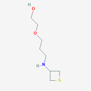 2-(3-(Thietan-3-ylamino)propoxy)ethan-1-ol