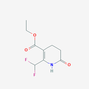 Ethyl 2-(difluoromethyl)-6-oxo-1,4,5,6-tetrahydropyridine-3-carboxylate