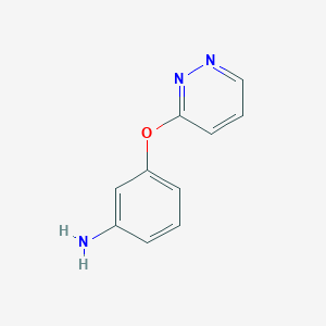 3-(Pyridazin-3-yloxy)aniline