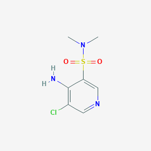 4-Amino-5-chloro-N,N-dimethylpyridine-3-sulfonamide