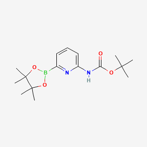 tert-Butyl (6-(4,4,5,5-tetramethyl-1,3,2-dioxaborolan-2-yl)pyridin-2-yl)carbamate