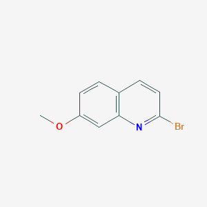 molecular formula C10H8BrNO B15230911 2-Bromo-7-methoxyquinoline 