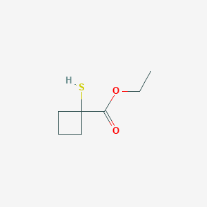 Ethyl1-mercaptocyclobutane-1-carboxylate