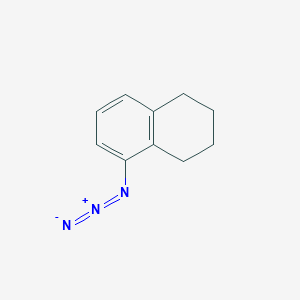 molecular formula C10H11N3 B1523092 5-叠氮-1,2,3,4-四氢萘 CAS No. 1152591-36-0