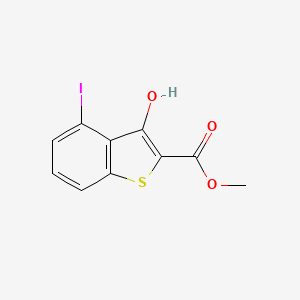 Methyl 3-hydroxy-4-iodobenzo[b]thiophene-2-carboxylate