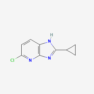 5-chloro-2-cyclopropyl-1H-imidazo[4,5-b]pyridine