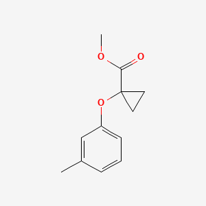 Methyl 1-(m-tolyloxy)cyclopropanecarboxylate