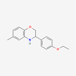 3-(4-Ethoxyphenyl)-6-methyl-3,4-dihydro-2H-benzo[b][1,4]oxazine