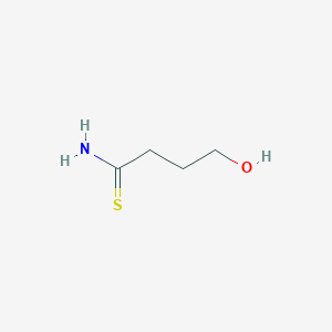 molecular formula C4H9NOS B1523114 4-羟基丁硫酰胺 CAS No. 936850-78-1