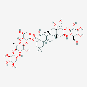 molecular formula C52H84O24 B15231142 Desapioplatycodin D 